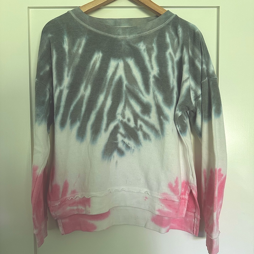 VINTAGE HAVANA, Girls Tie Dye, soft sweatshirt, size 16/ XL